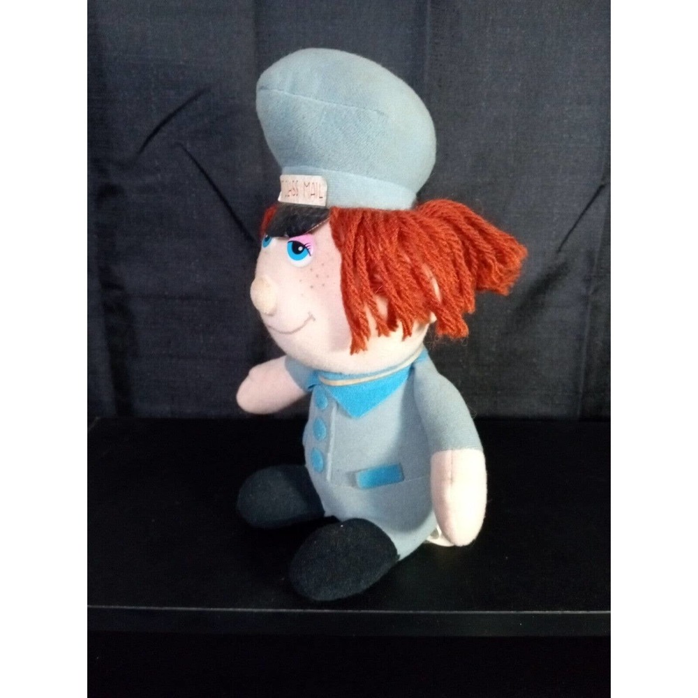 1984 Vintage Rare Happiness Aid is a Toy Well-Made Plush 1st Class Mail Mailman - Picture 2 of 8